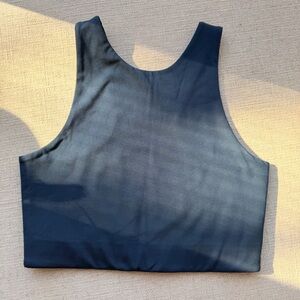 Dylan sports bra/tank in original Midnight color